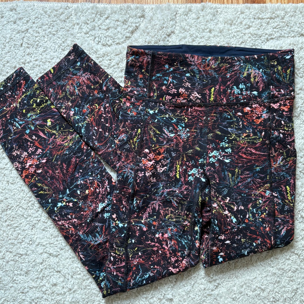 lululemon Multicolor Patterned Leggings